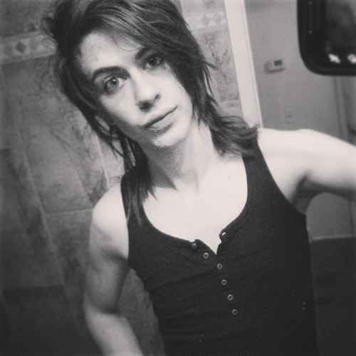 stevenkauk:  #blackandwhite #androgynous #stevenkauk