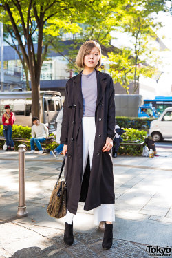 tokyo-fashion:  22-year-old Riho on the street