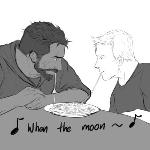 velvvetcat09:    ♪ That’s amore~  ♪   