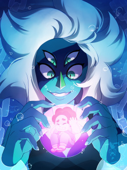 sexuallyfrustratedshark:  I thought I told you not to come back, Steven. Steven Universe returns next week. I wanted to draw Malachite at least once in my life before she’s unfused (and as much as I love her design, I need that to happen immediately).