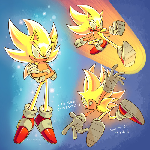 Super Shadow Blue Vs. Super Sonic Infinite Rose - Shadow's Fierce