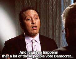 enjoyyourbunny:  sandandglass:  Aasif Mandvi talks to Don Yelton, North Carolina