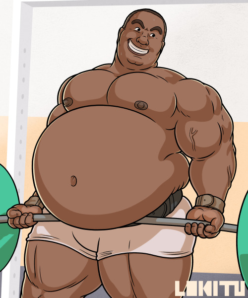 lokitu:The Powerlifter - Full Color Edition“When he first set foot in the gym, he was a 130 po