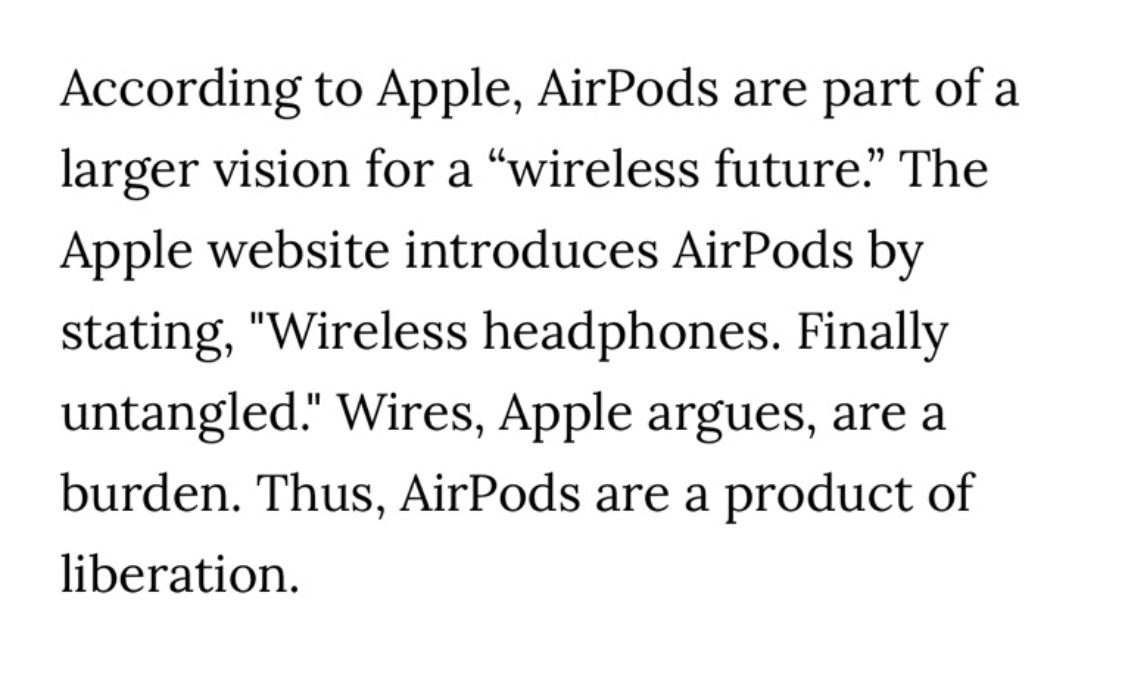 AirPods Are a Tragedy