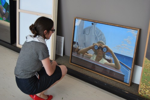 Proud moment: condition reporting and preparing To Prince Edward Island (1965) by Alex Colville for 