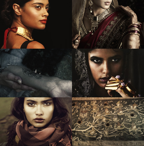 bilupin:non-white fancasts: harry potter↳ the black sisters:archana kumar as narcissa malfoylakshmi 