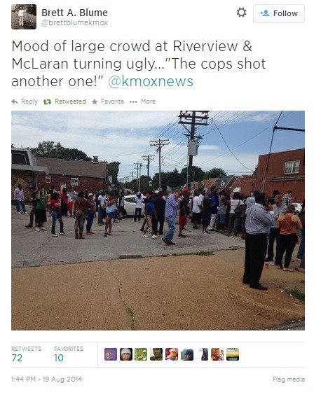iwriteaboutfeminism:  Less than 3 miles from where Michael Brown was killed in Ferguson,