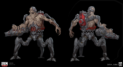 Demons I designed for Id Software’s DOOM Eternal.See more on my website: https://emersontung.com/doo