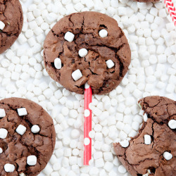 fullcravings:  Hot Chocolate Brownie Cookie Pops