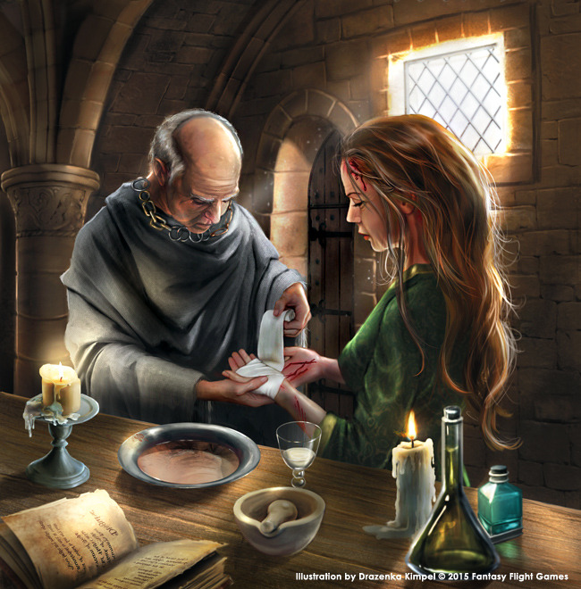 asoiafedit:
“ Healing Expertise by Drazenka Kimpel from www.creativedust.com for Fantasy Flight Games
““The healers of the Citadel are the best in the Seven Kingdoms.” ”
Artist’s website: www.creativedust.com
Copyright: 2015 Fantasy Flight Games
Per...