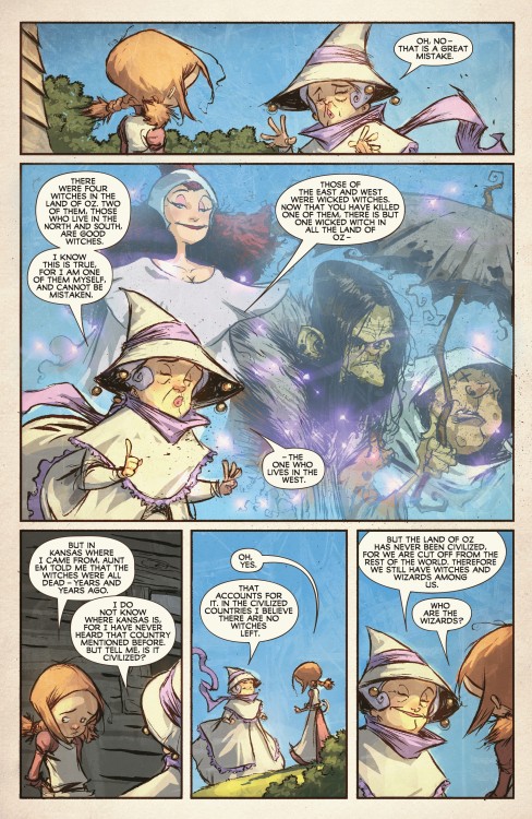 balu8:The Wonderful Wizard of Oz #1 by  Eric Shanower, Skottie Young, Jean-Francois Beaulieu and Jef