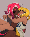 squid-seraph:I was laying down when all of a sudden my brain told me to draw them