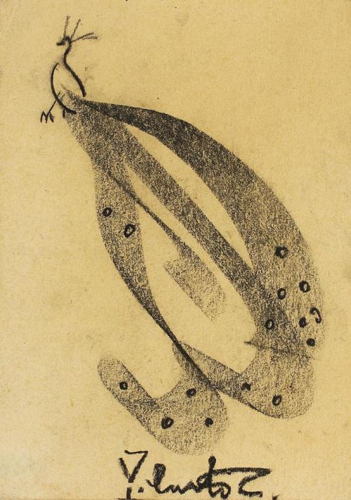Constantin Piliuță (Romanian, 1929 - 2003)Peacock