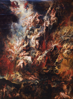 space-ghost:  Peter Paul Rubens. The Fall of the Damned, 1620. 