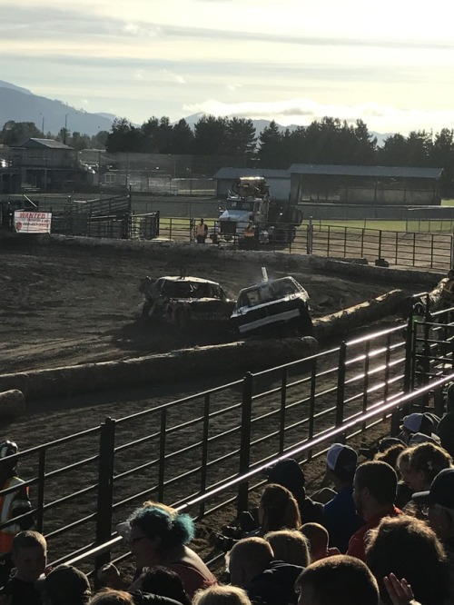 Little bit from the demo derby tonight, didn’t take many pictures or video because I was working security