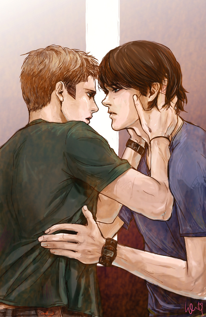 Supernatural wincest fan art