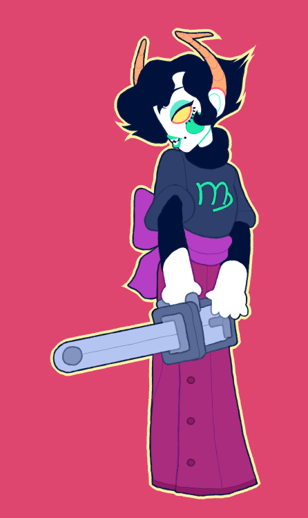 andromedid: Kanaya should be a model for chic bedazzled chainsaws