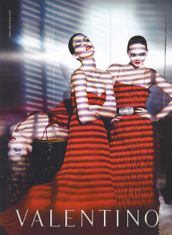 lelaid:  Daria Werbowy, Hilary Rhoda, &amp; Gemma Ward by Mert &amp; Marcus for Valentino F/W 2007