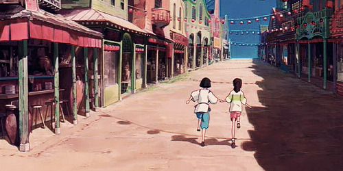 radiicvl:   kavfka: It’s fun to move to a new place. It’s an adventure. (Spirited Away, 2001)  I love this movie so much it hurts. 