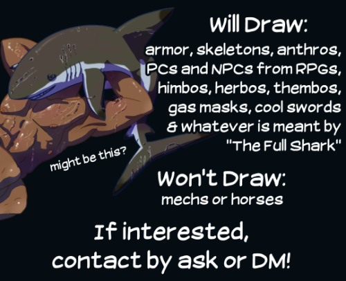 Please Pay Me To Draw Your OCs. Or Your Favorite Character. Thanks.Commissions are currently open! A
