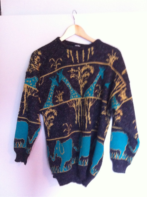 sithlawd:  Thrift shop sweater for tonight, ready