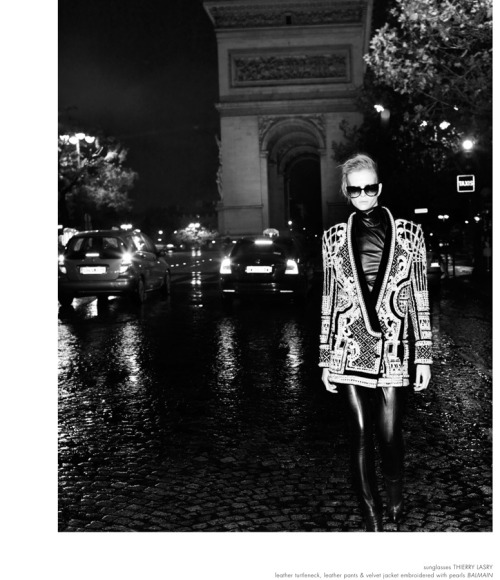 allantevoncathe:  “Night Hunter” | Alyona Subbotina By Jacob Sadrak For ODDA Magazine | May 2013