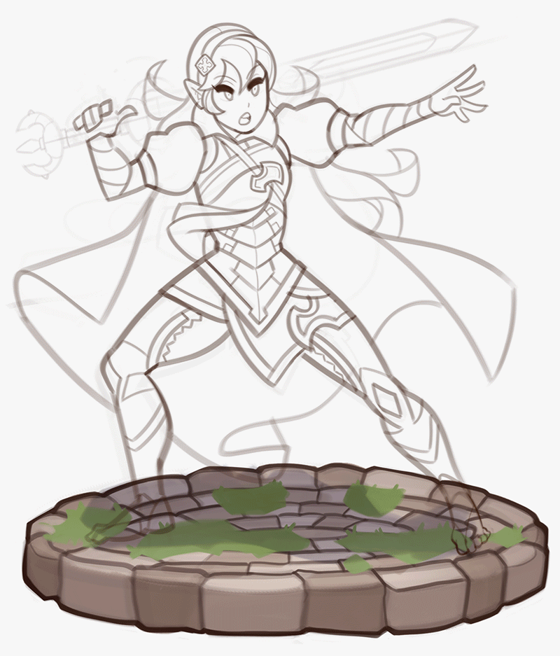 splashbrush: I uploaded this months rewards including the free process gifs (・ω&lt;)