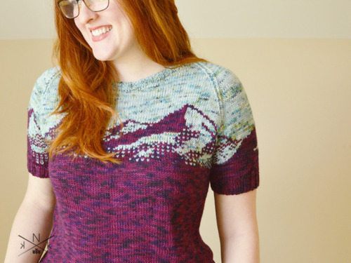 New Mountain Range Sweater is available on Etsy!  Pattern coming soon