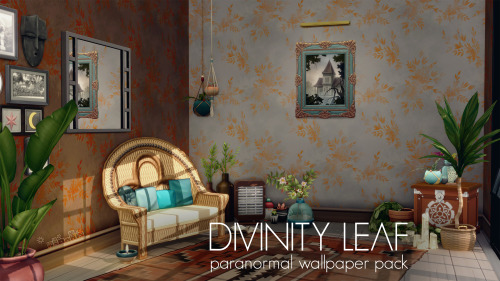 pictureamoebae: DIVINITY LEAF - Paranormal wallpaper pack by amoebae This was easily the best wallpa