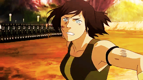 korrapotter:korra looks badass and cute at the same time i love her new hair