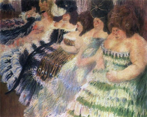 artist-igor-grabar: The Fat Women, 1904, Igor Grabar