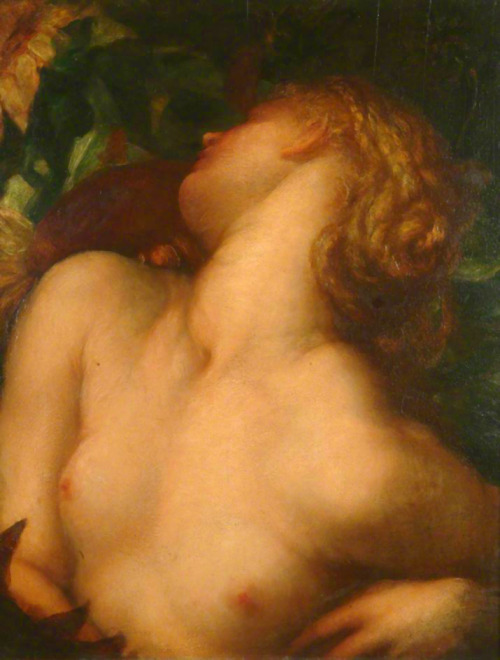 alinnetinagildedcage: Clytie George Frederic Watts (1817-1904)