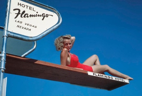 magicofoldies:  Janet Leigh at the Flamingo, 1953