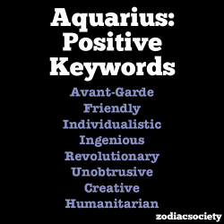 zodiacsociety:  Aquarius Traits  Yep!