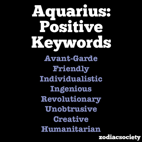 Porn Pics zodiacsociety:  Aquarius Traits  Yep!