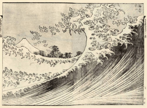 nihon-bijutsu:The Big wave, Katsushika Hokusaiwww.wikiart.org/en/katsushika-hokusai/the-big-