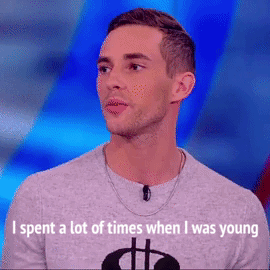thebluesideofmyworld:Adam Rippon, people.