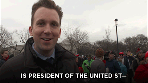 comedycentral:The Daily Show’s Jordan Klepper can’t quite wrap his head around the reality of our ne