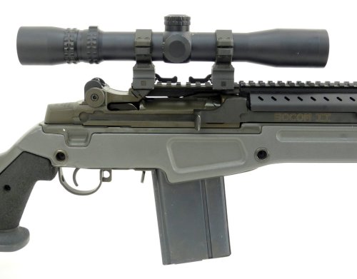 Springfield M1A SOCOM II .308 Win caliber rifle. M1A SOCOM II in J. Allen Enterprises chassis. Arms 