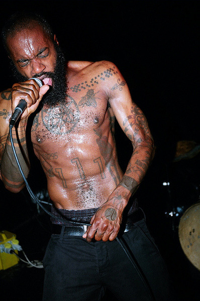 death grips dude summoning an outer god with his experimental rhymes