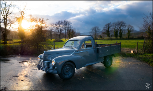 • La camionnette de Ferdinand - Maréchal Ferrant • Peugeot 203 - 1955 O.O ©florentjadot