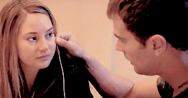 iamdivergent1701:  “Maybe I’m already sure, “ he says, “and I just don’t want to frighten you.” I laugh a little. “Then you should know better.” “Fine,” he says. “Then I love you.”