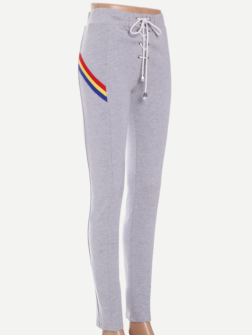 nuclear-princess: Laced Grey Sweatpants: 16.89sizes XS-L!