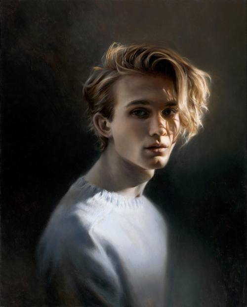 beyond-the-pale: Diventare, oil on panel  - linglyart