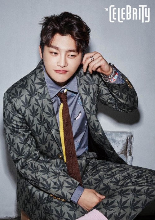 Seo In Guk - The Celebrity January 2016 Issue 