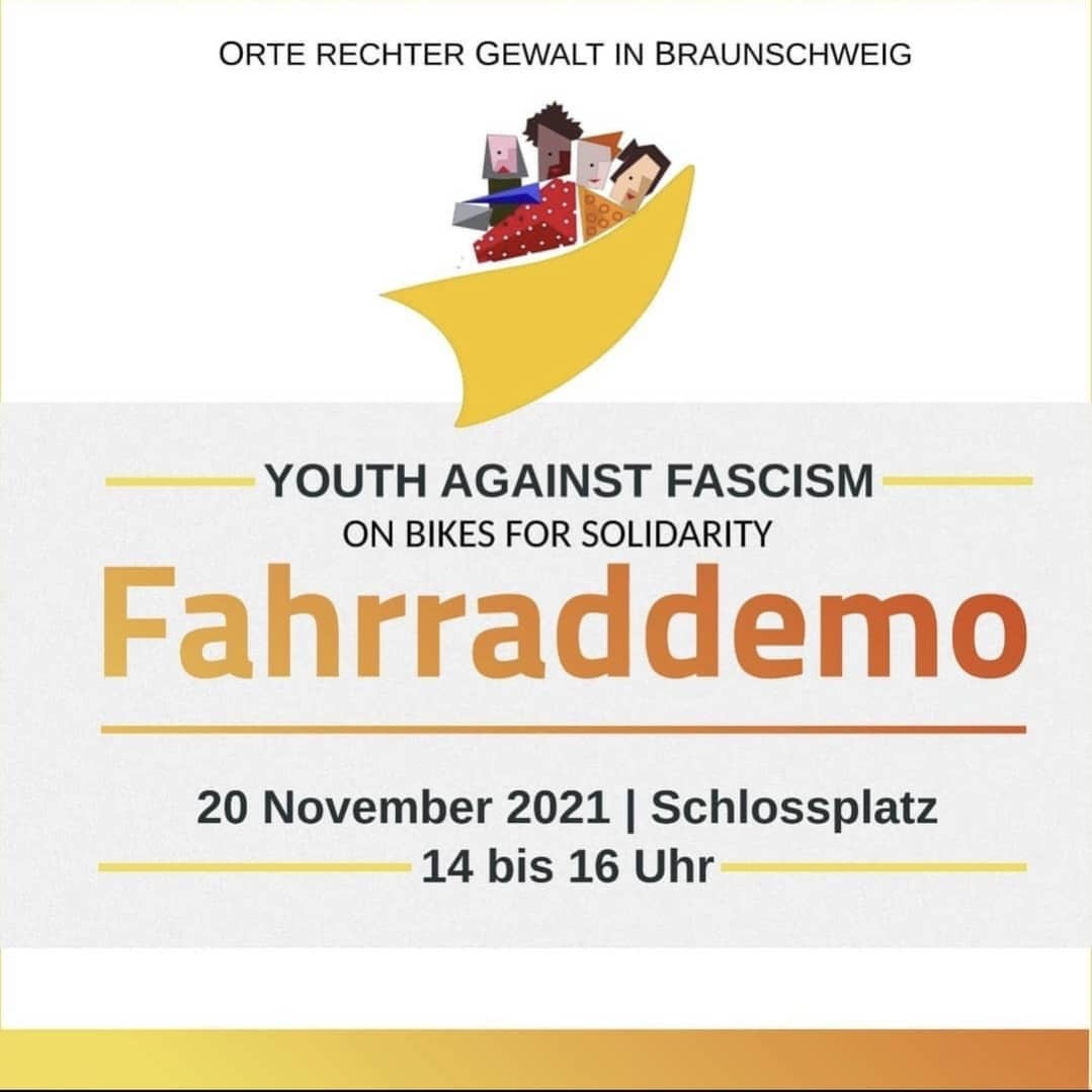 Demo nächste Woche Samstag! Infos: @youth_against_fascism.bs
https://www.instagram.com/p/CWEDofOs-zx/?utm_medium=tumblr