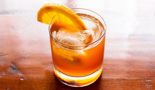  Nobody will suspect a thing if you just sit quietly and enjoy this sophisticated bourbon cocktail. 