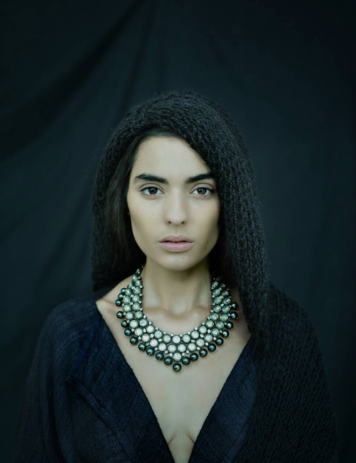 ghamzadi:Kahina Mounier for the Nov-Dec 2015 issue of ADORN magazine