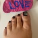 solely-a-princess:My Halloween polish just done so in love with 💜