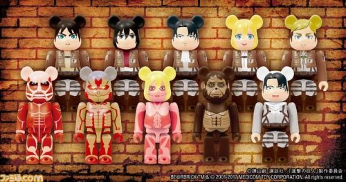 XXX snkmerchandise: News: Medicom SnK Bearbrick photo